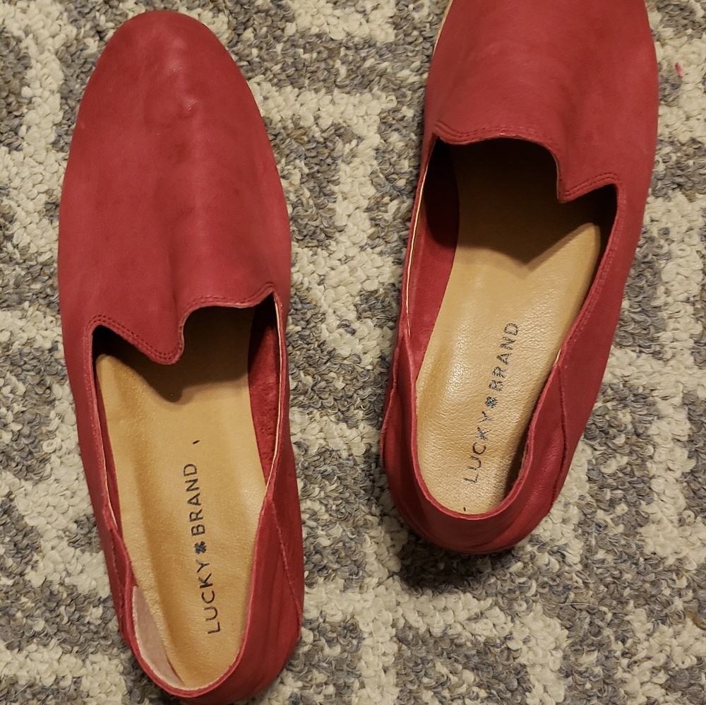 Lucky Brand super soft leather loafers 10.5 or 11
